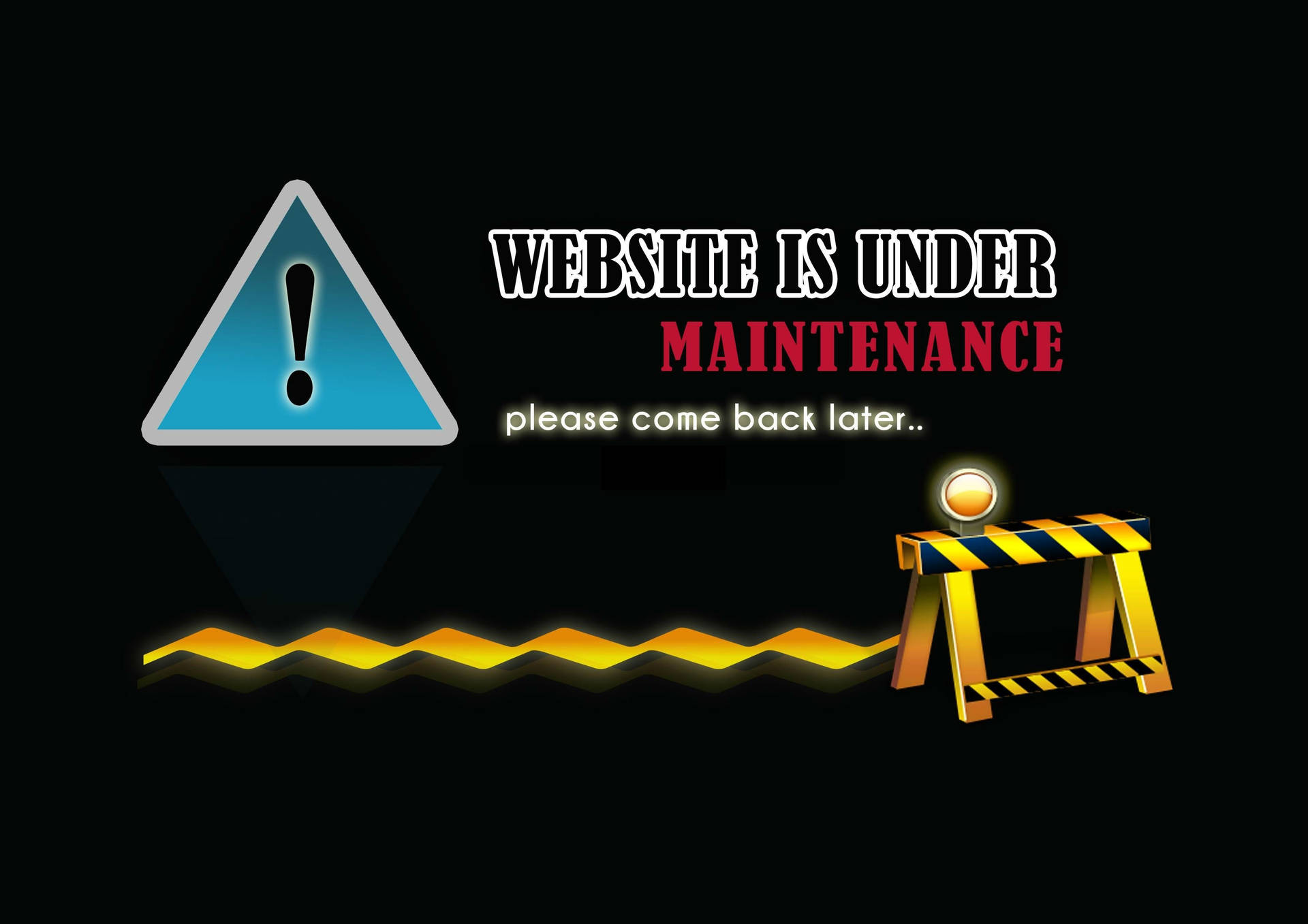 Website Under Maintenance Warning Sign Bjrs6jxtxhvj3ynu